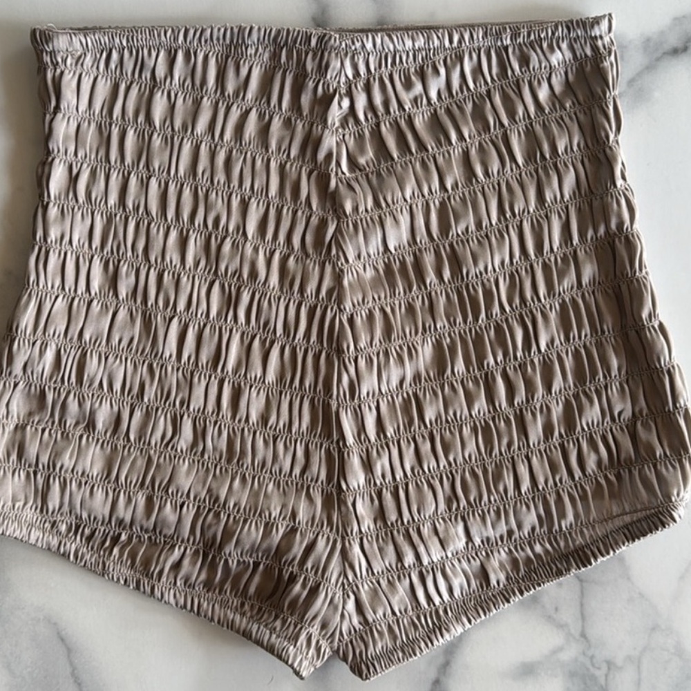 free people intimately ruched shorties - Picture 5 of 5